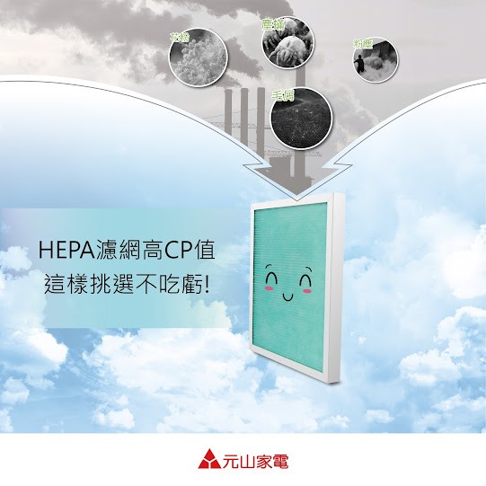 空氣清淨機HEPA濾網怎麼挑?