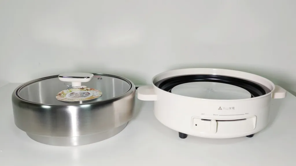 家電開鍋|元山家電享食電熱鍋,蒸煮煎燉樣樣行,多功能電熱鍋開箱,團聚火鍋、獨享牛排、早午餐,能插電就能用!